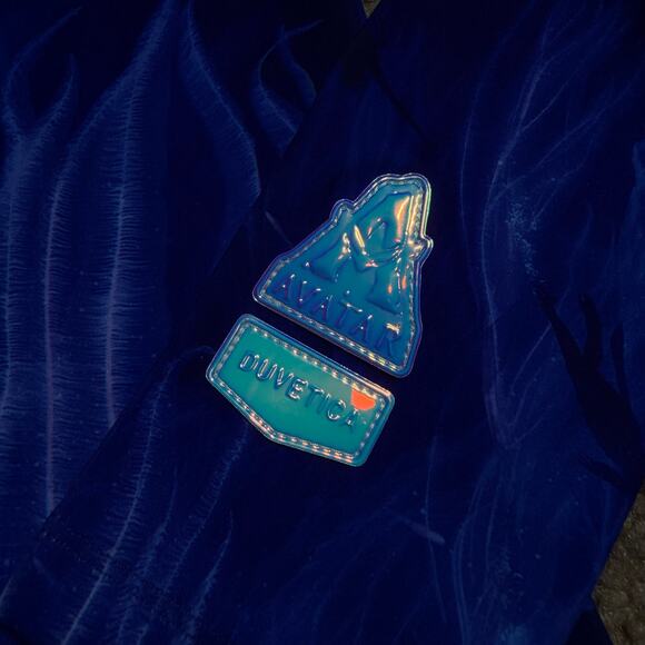 NWT DUVETICA AVATAR 2 BLUE POLYESTER BLEND SWEATSHIRT PURPLE WOMENS SZ SMALL - Picture 6 of 6